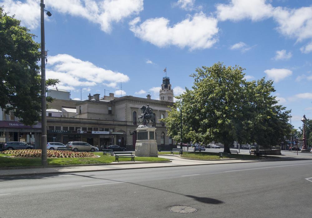 Ballarat, Victoria, Australia, 12th March 2018 - View Of Sturt S